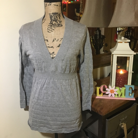 Banana Republic Sweaters - Banana Republic Silver Sweater